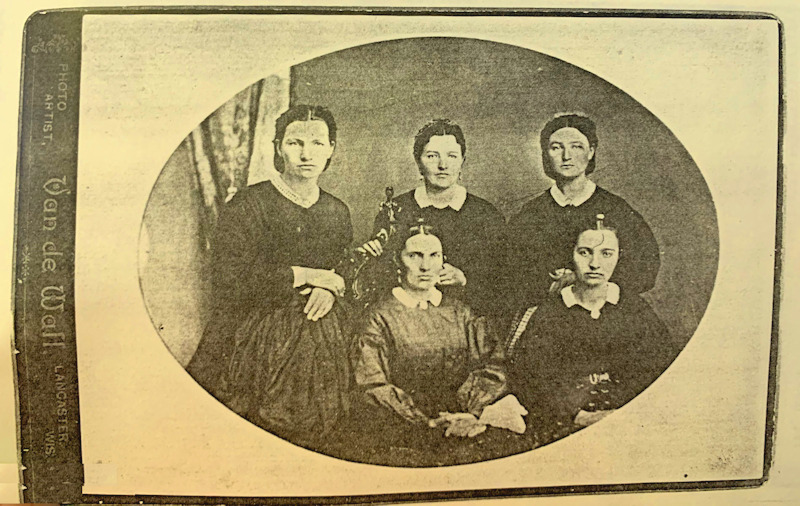 DAVID and HANNAH (VERNON) CHESTNUT''S DAUGHTERS