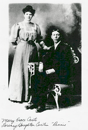 Mary Grace Casto (1888 - 1957) and Lorenzo Houghton Curtis (1884 - 1968)