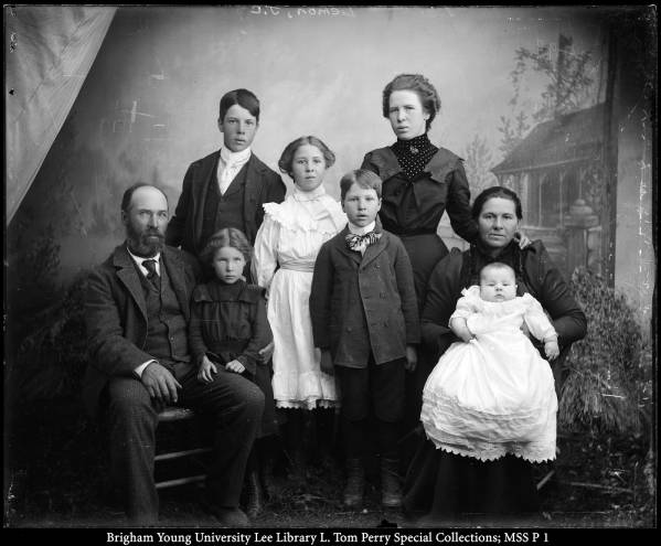 John Carid Lemon (1853 - 1928) and Emma Elizabeth Nelson (1861 - 1920) Family
